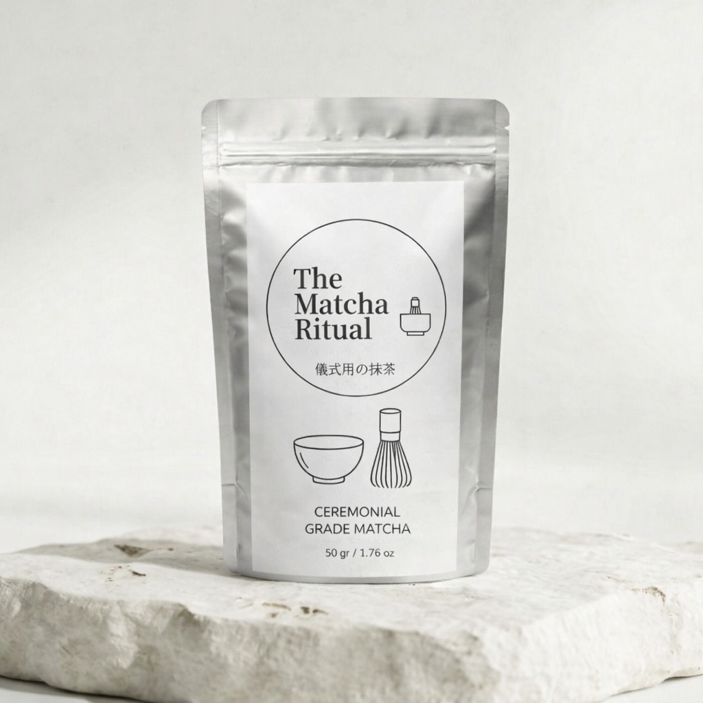 Envase de 50 gramos de The Matcha Ritual